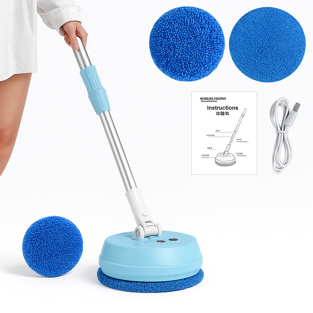 Vezeték Nélküli Teleszkópos Elektromos Felmosó