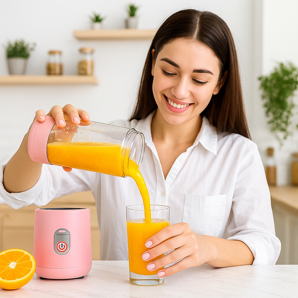 Maxi Hordozható Juicer – 1+1 INGYEN!