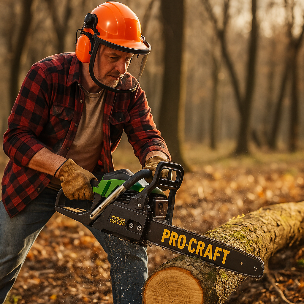PROCRAFT Benzines Láncfűrész