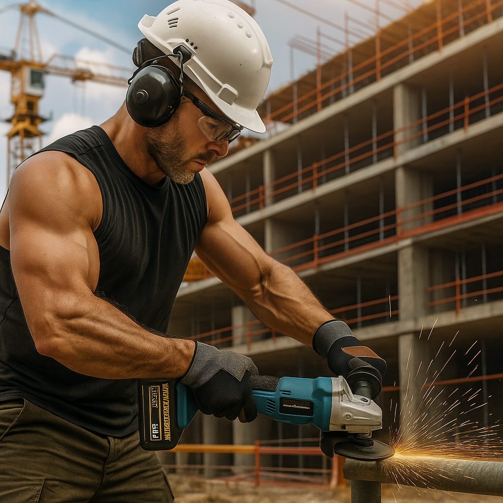 StarkTech Akkumulátoros Sarokcsiszoló