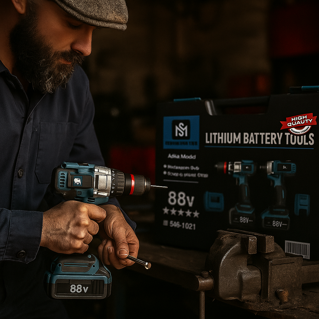 Supamaster Akkus Szerszámkészlet