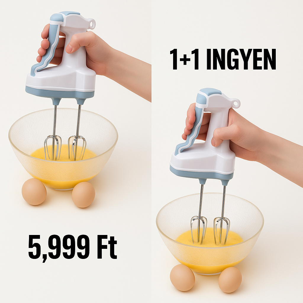 Kézi Tojáskeverő 1+1 INGYEN