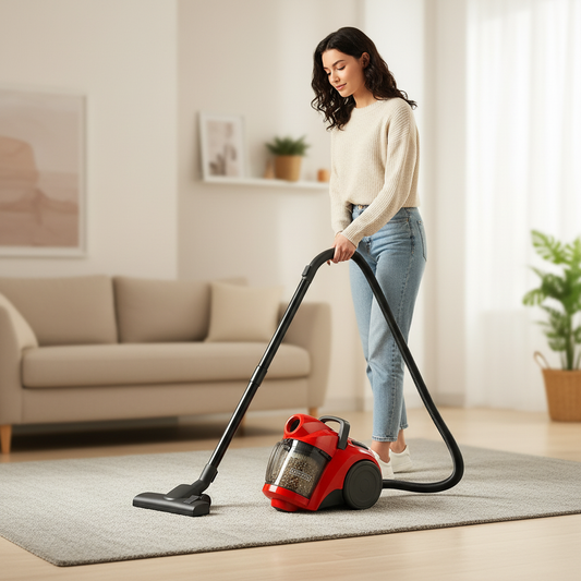 1400W Ciklonos Porzsák Nélküli Porszívó