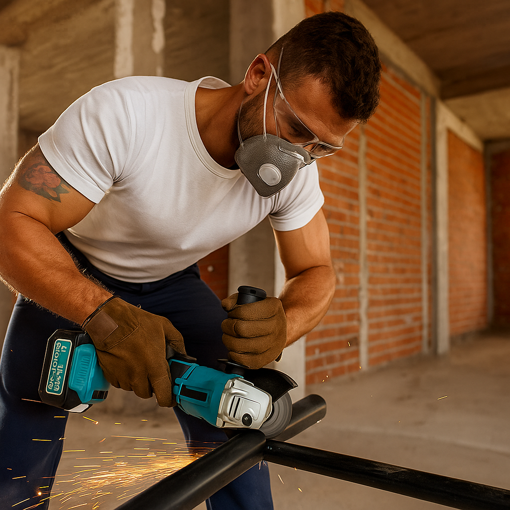 StarkTech Akkumulátoros Sarokcsiszoló