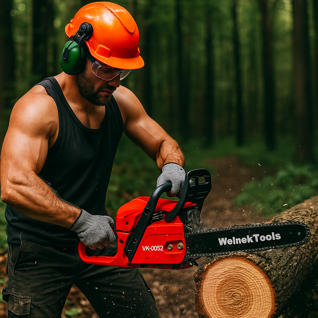 WelnekTools Benzines Láncfűrész