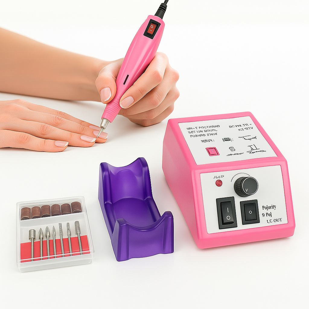Pedikűr elektromos körömfúró készlet