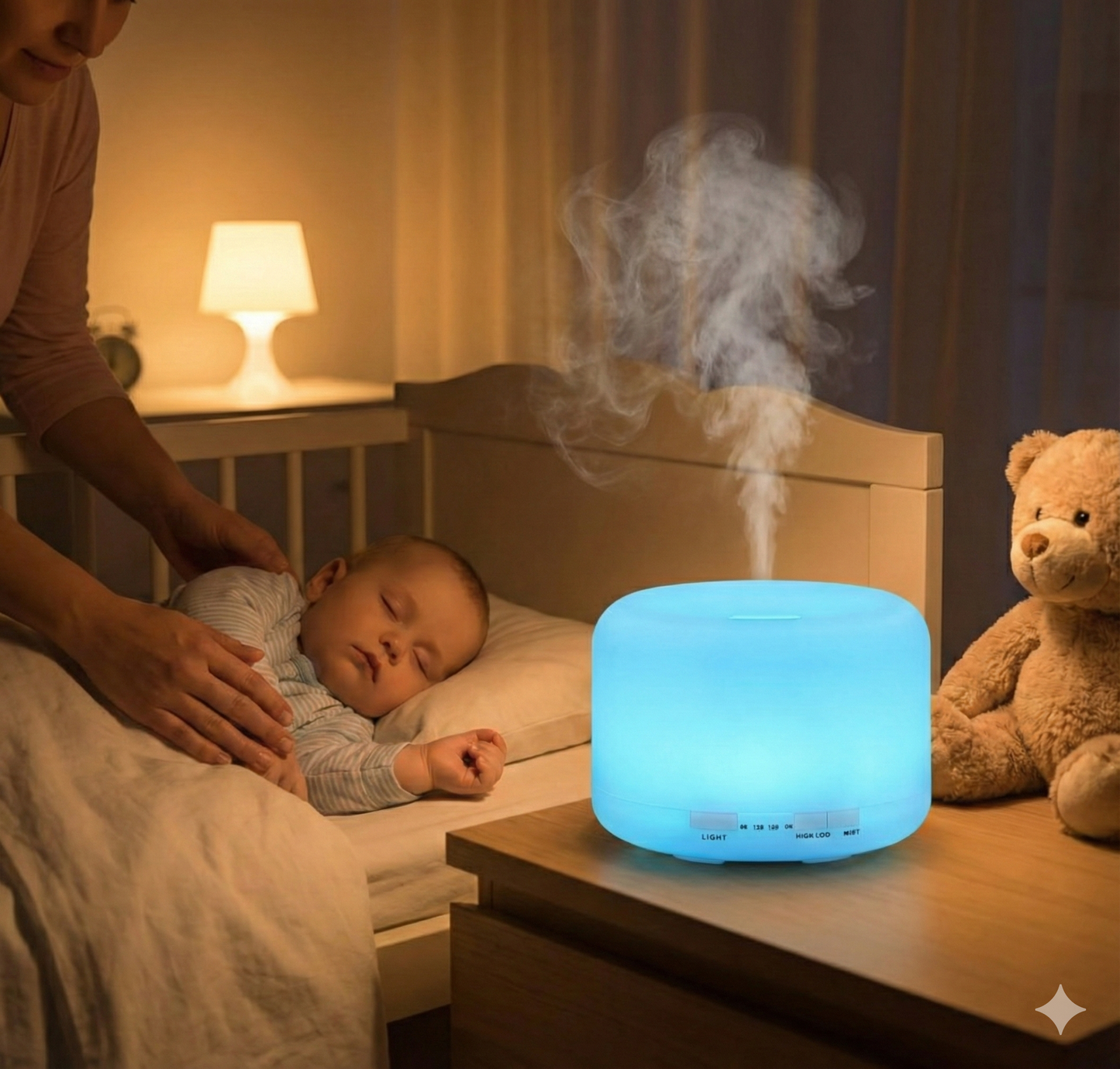 LED Aroma Diffúzor 4 az 1-ben 1+1 Ingyen