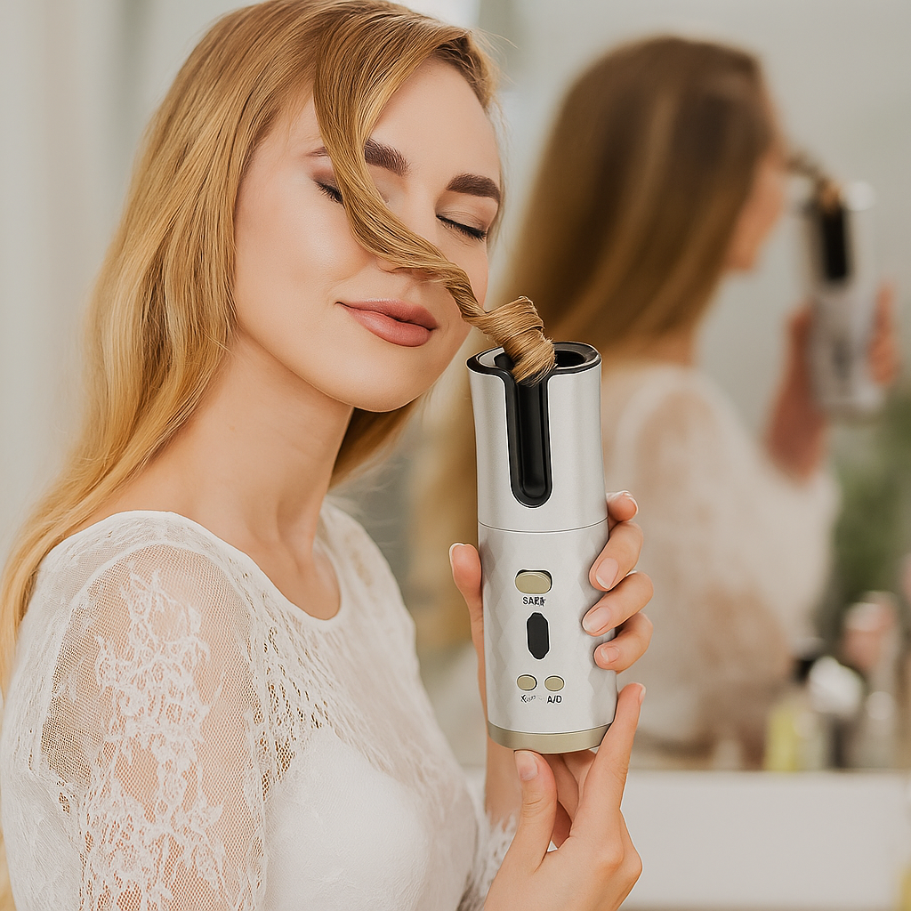 Vezeték Nélküli Automata Hajgöndörítő