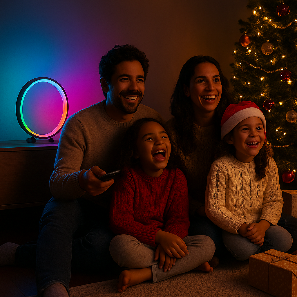 Asztali Okos RGB Gyűrűlámpa