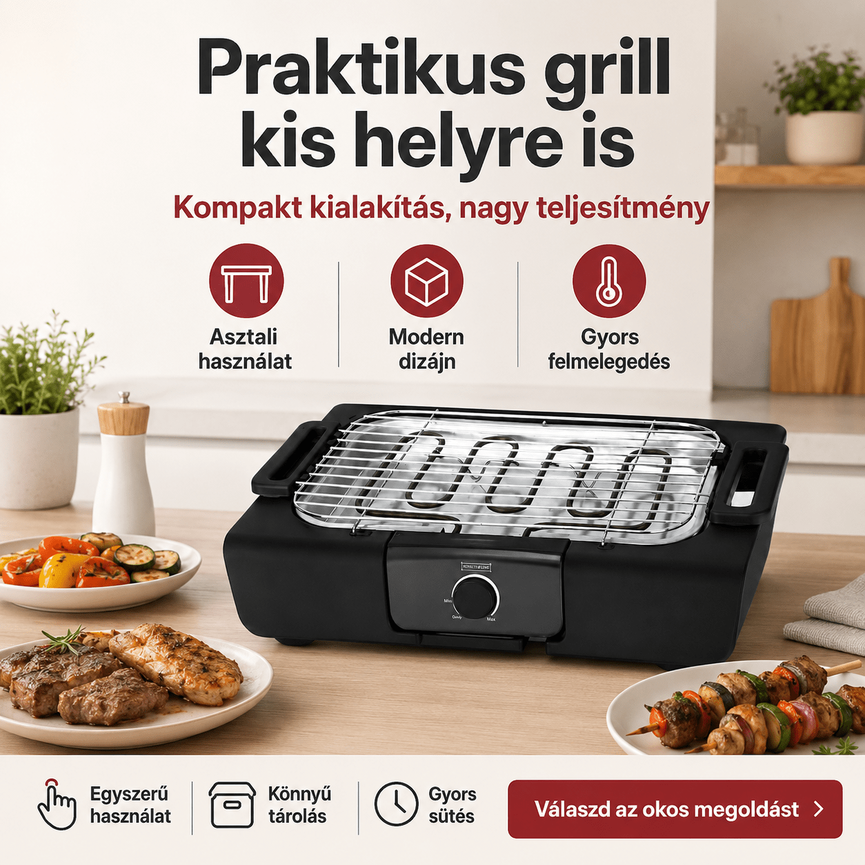 Royalty Line Elektromos Grill 2000w - | Cyber Bazaar