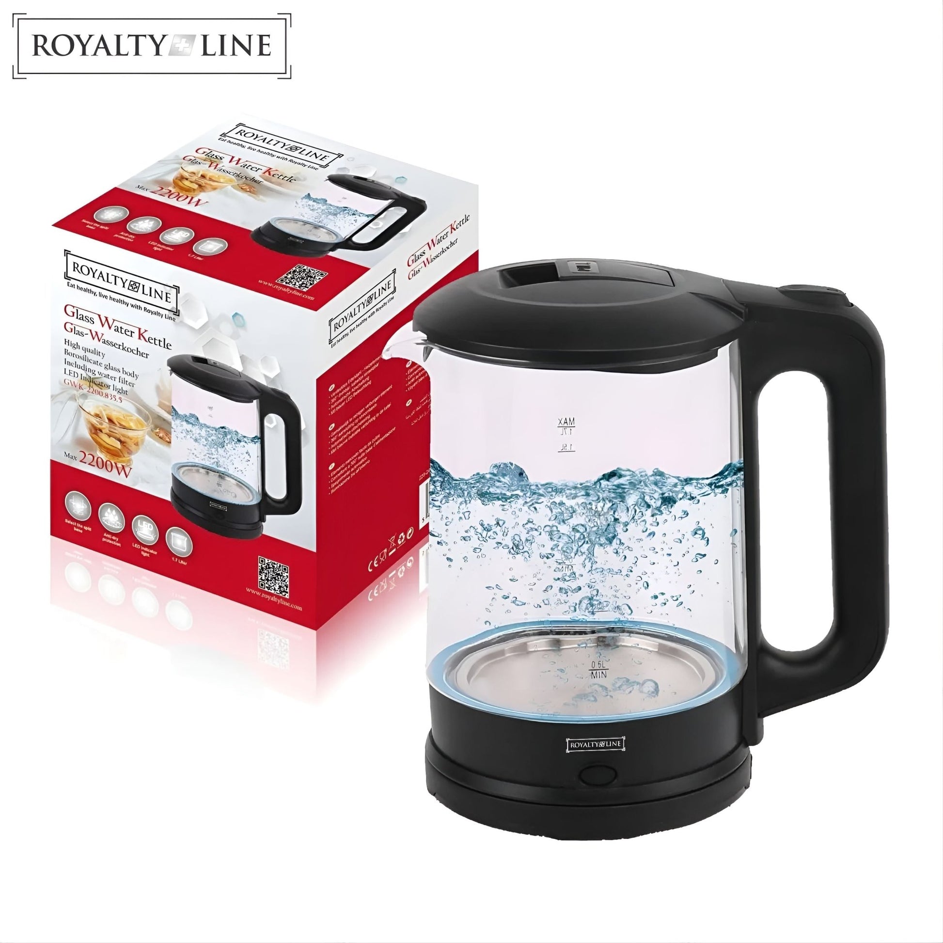 Royalty Line elektromos vízforraló - | Cyber Bazaar