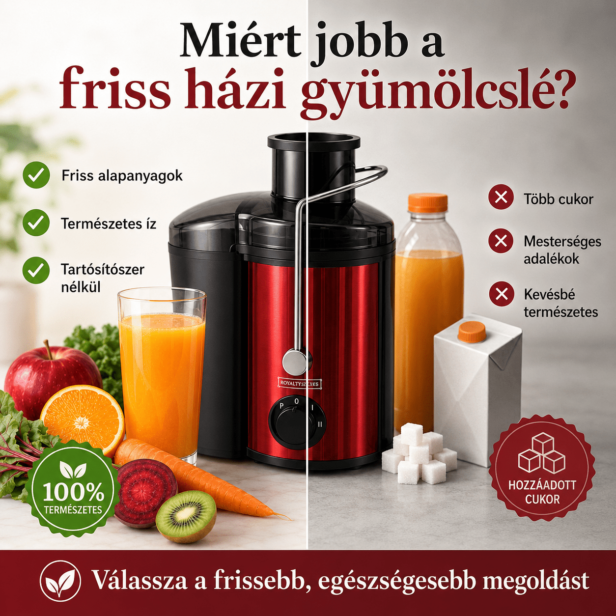 Royalty Line Gyümölcscentrifuga - | Cyber Bazaar