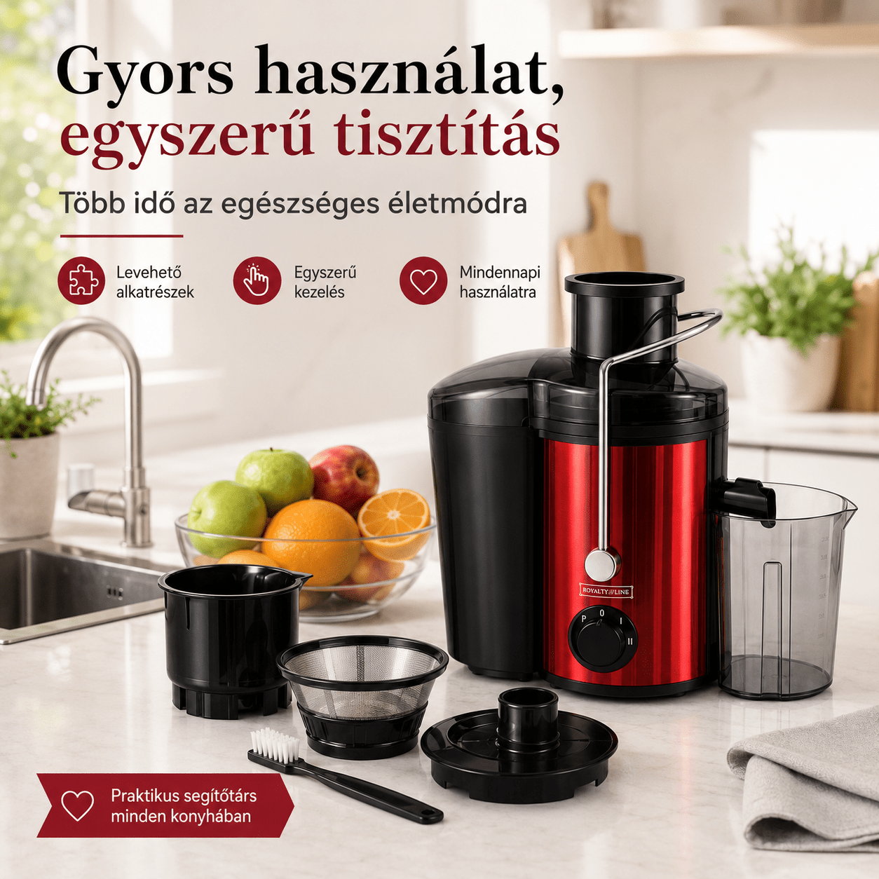 Royalty Line Gyümölcscentrifuga - | Cyber Bazaar