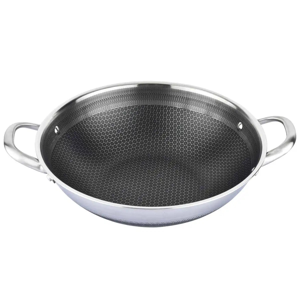 Cheffinger Premium 32 cm-es Rozsdamentes Acél Wok