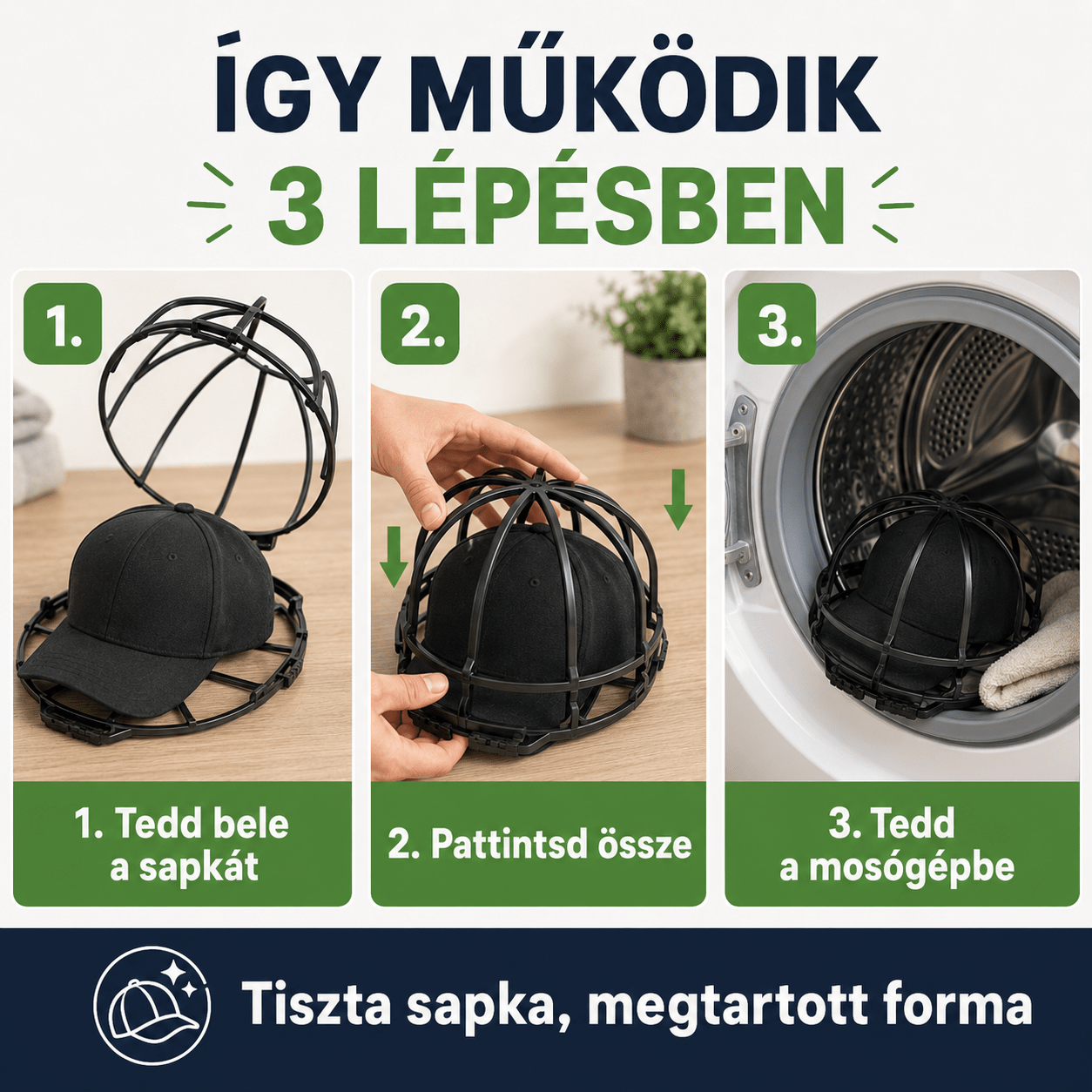 Sapka Mosó Keret – 1+1 ingyen - | Cyber Bazaar