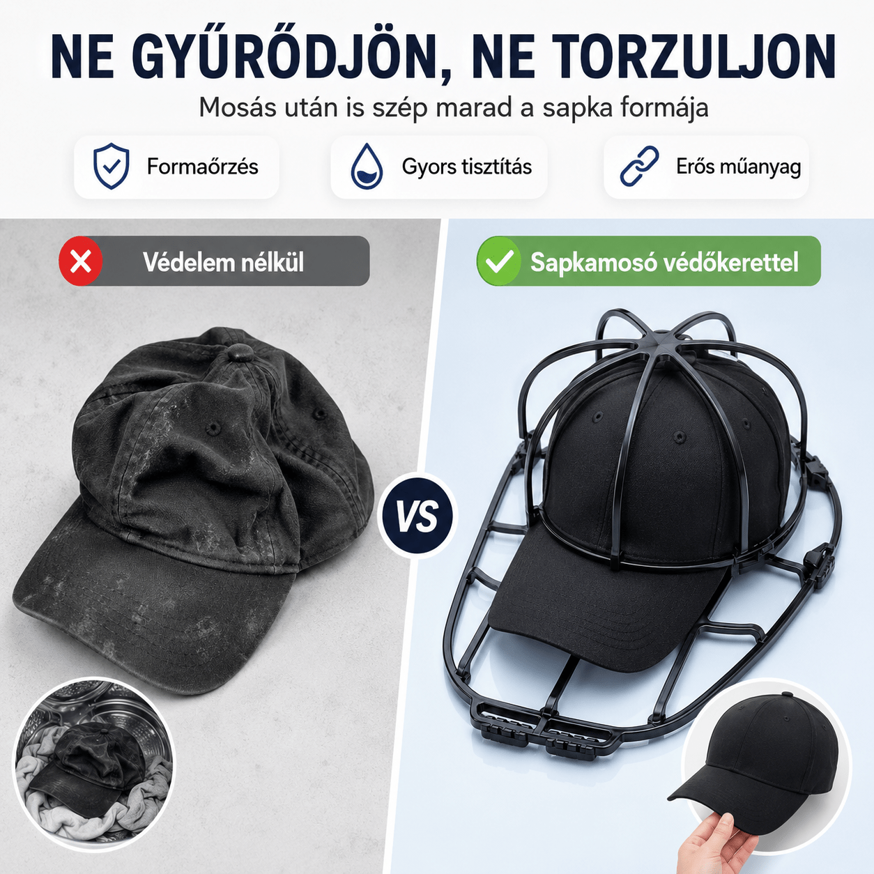 Sapka Mosó Keret – 1+1 ingyen - | Cyber Bazaar