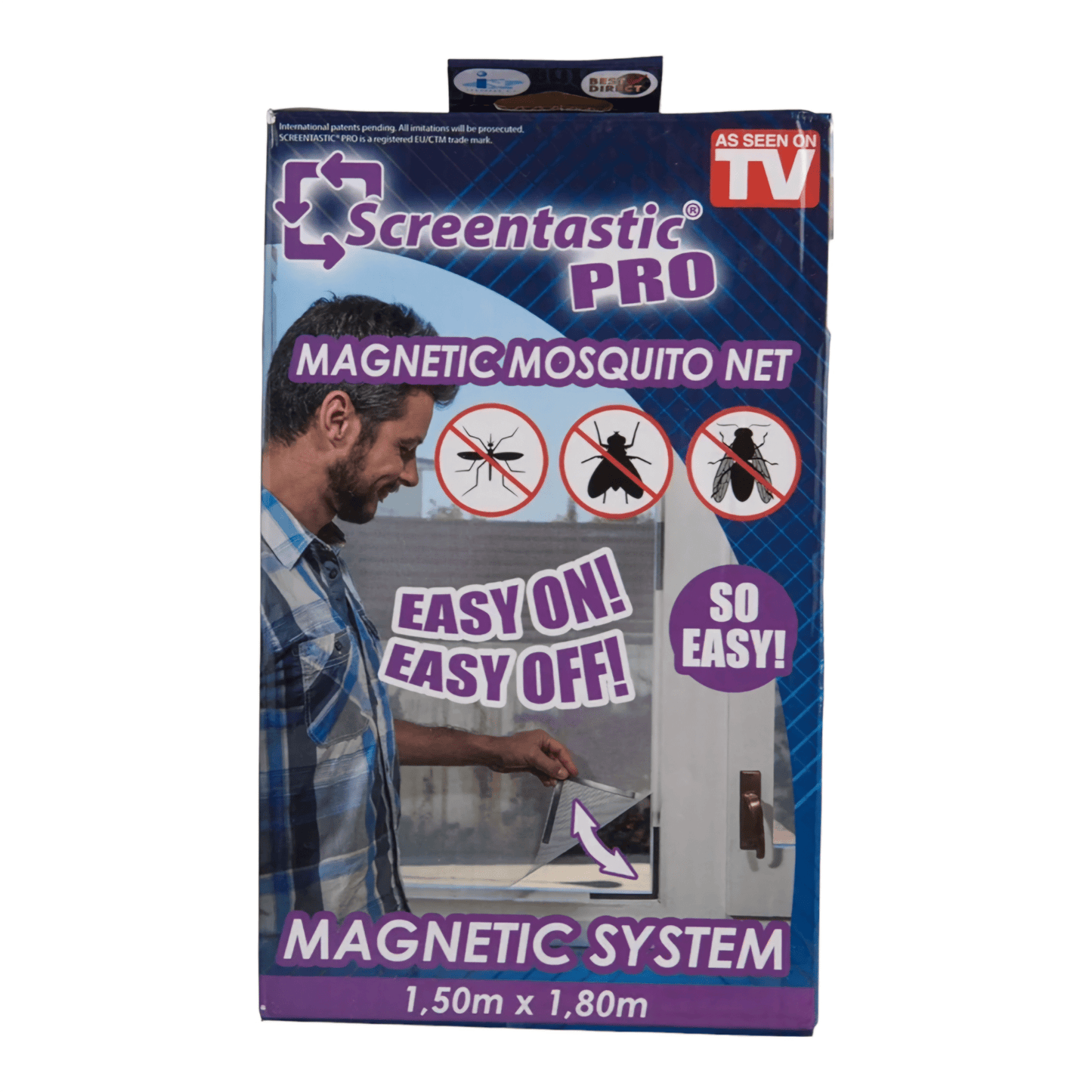 ScreenTastic PRO Mágneses Szúnyoghálót 1+1 Ingyen - | Cyber Bazaar
