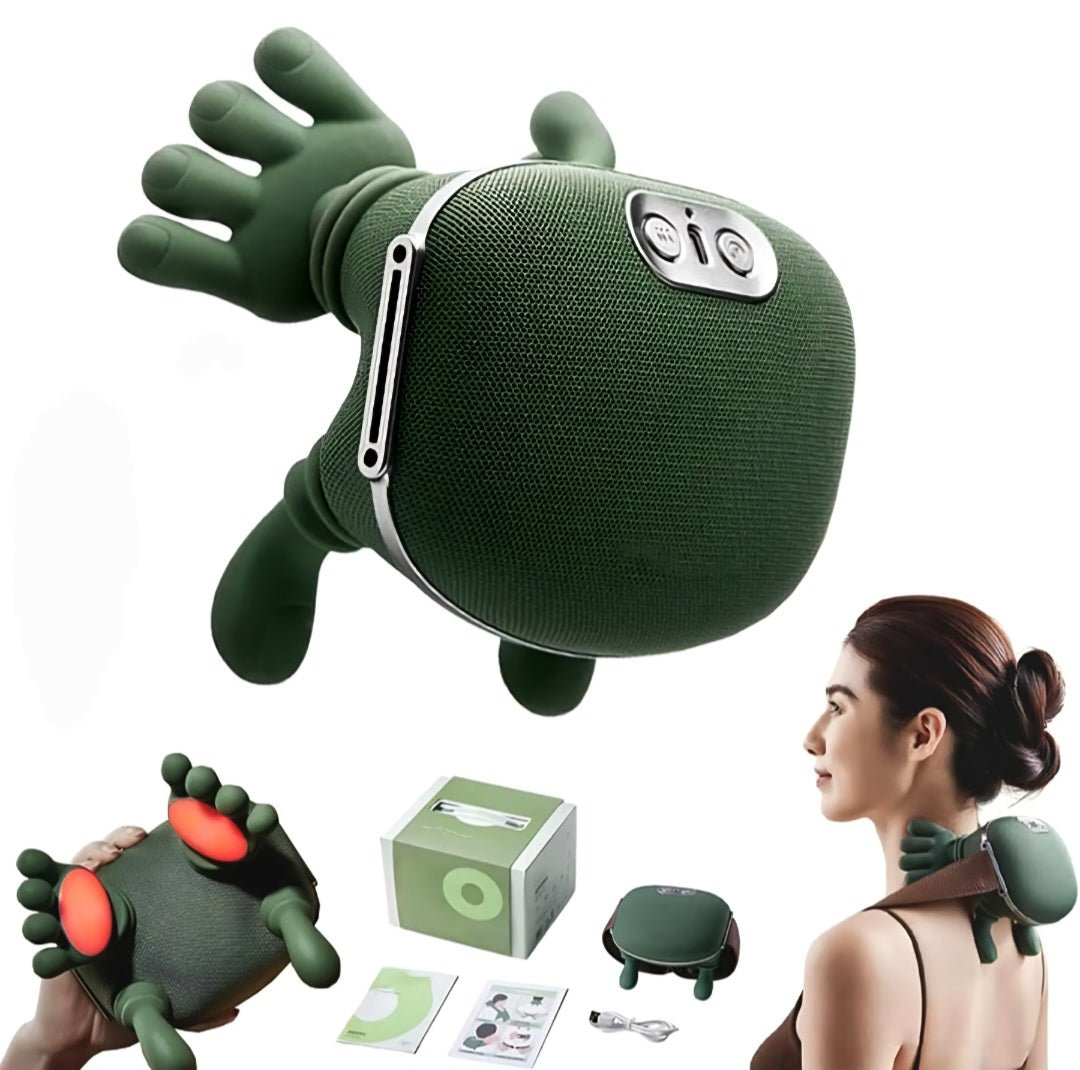 Shiatsu nyak és vállmasszírozó melegítéssel - | Cyber Bazaar