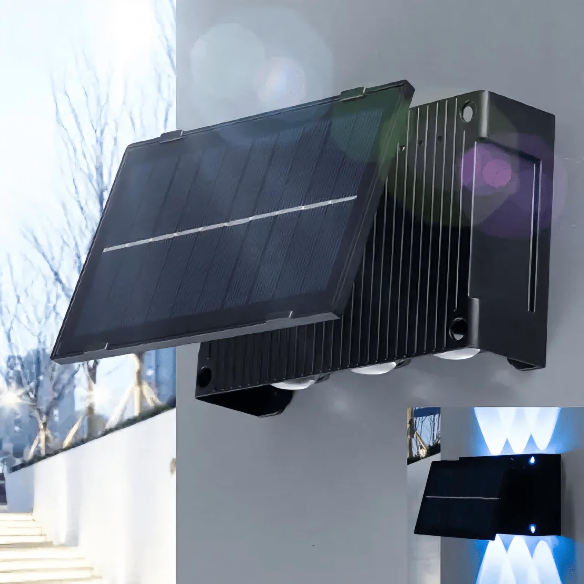 SOLAR FALI LÁMPÁK - | Cyber Bazaar