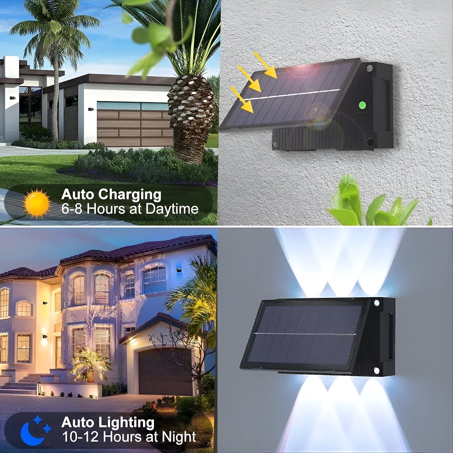 SOLAR FALI LÁMPÁK - | Cyber Bazaar
