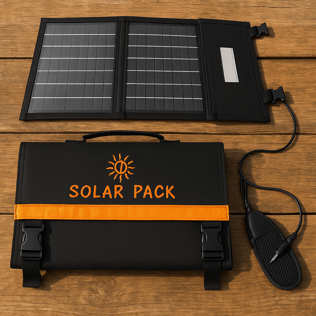 Solar Pack 20W Hordozható Napelem - | Cyber Bazaar