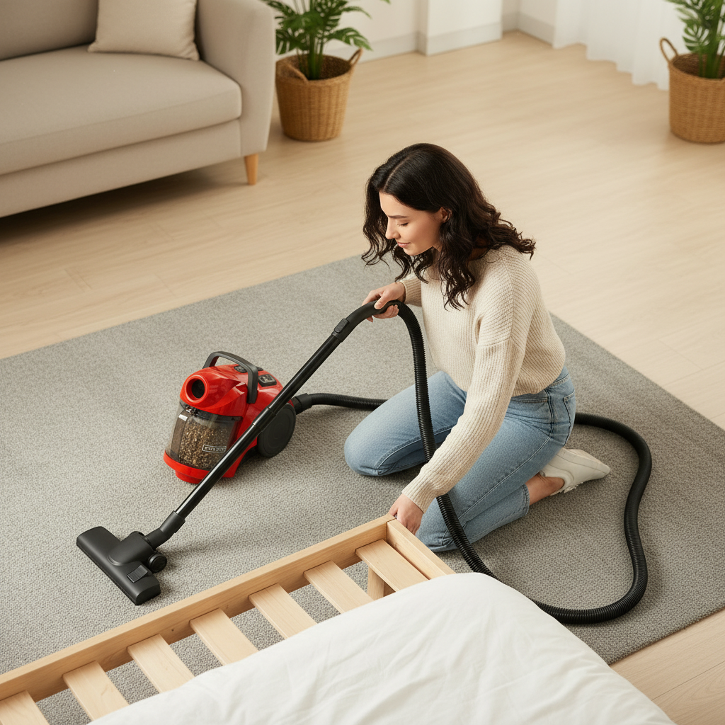 Spavaća soba - vikend rutina, pogled odozgo