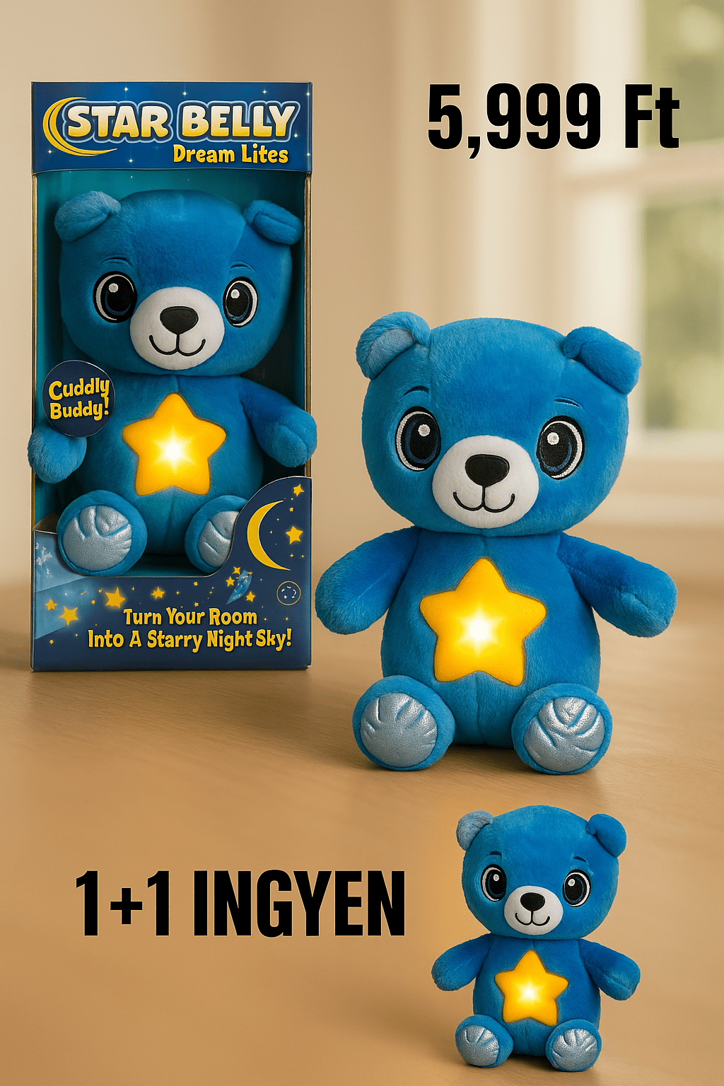 Star Belly Plüssjáték 1+1 Ingyen - | Cyber Bazaar