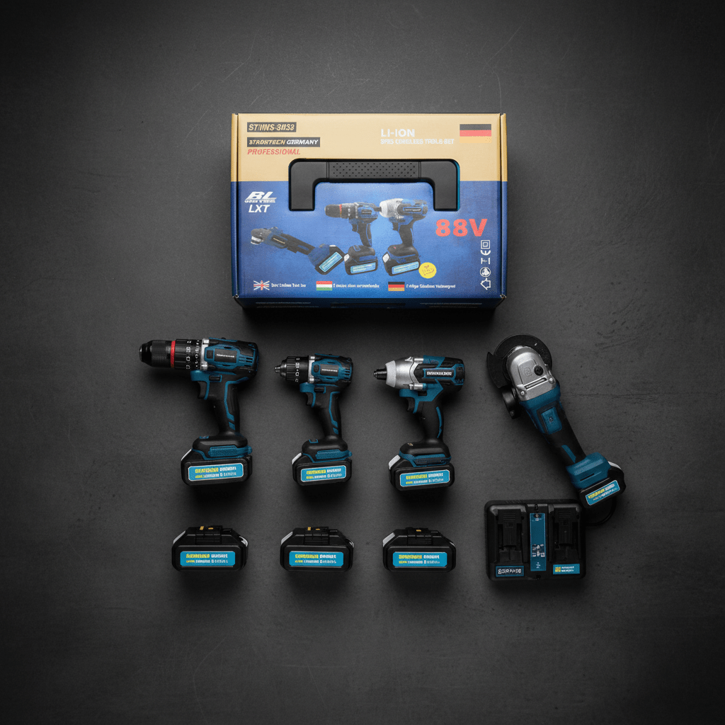 Starktech 3 részes akkus szerszámkészlet - | Cyber Bazaar