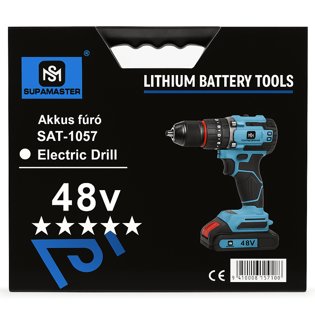 Supamaster Akkumulátoros Fúró - | Cyber Bazaar