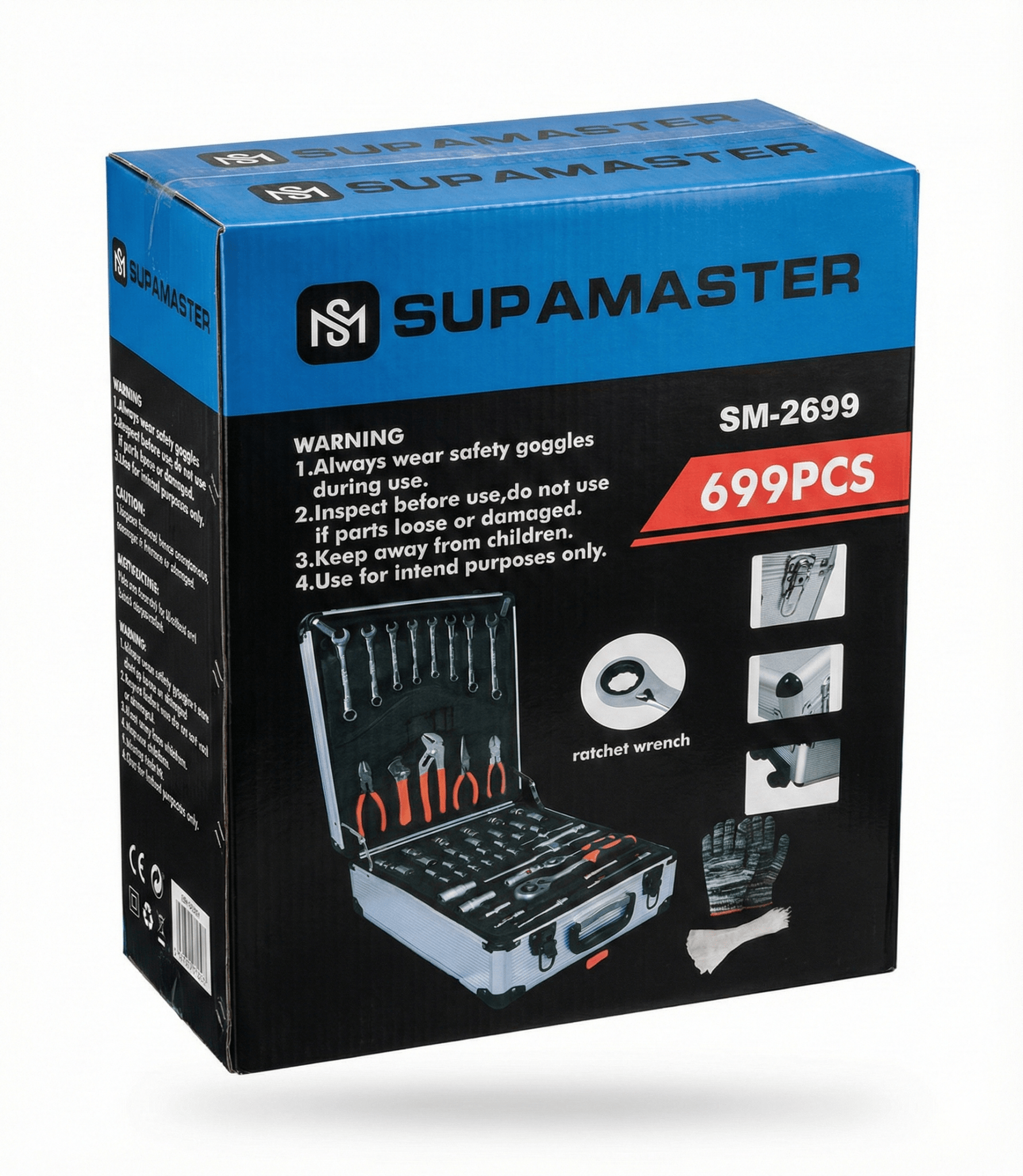 Supamaster Professzionális Szerszámkészlet - | Cyber Bazaar