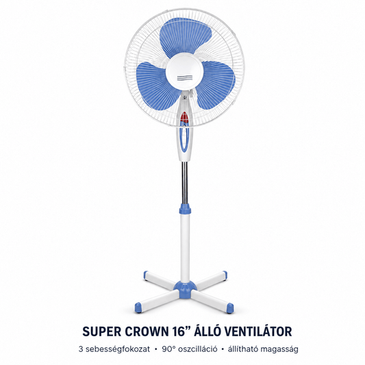 Super Crown 16” Állo Ventilator - | Cyber Bazaar