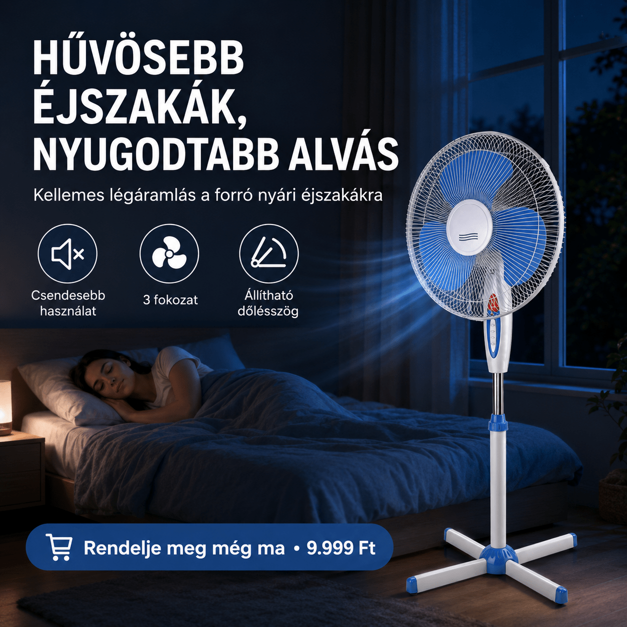 Super Crown 16” Állo Ventilator - | Cyber Bazaar