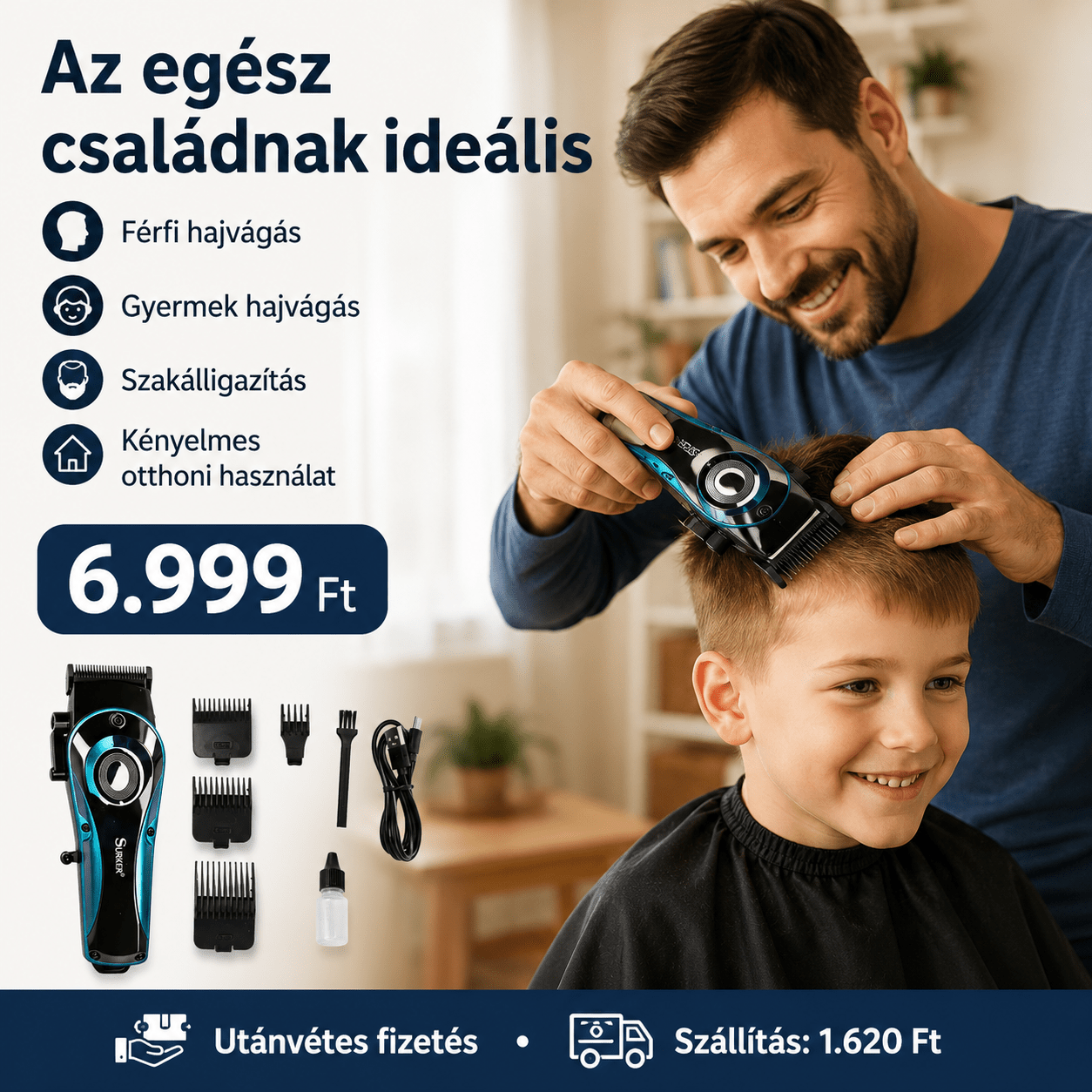 Surker Vezeték anélküli Hajvágó Gép - | Cyber Bazaar