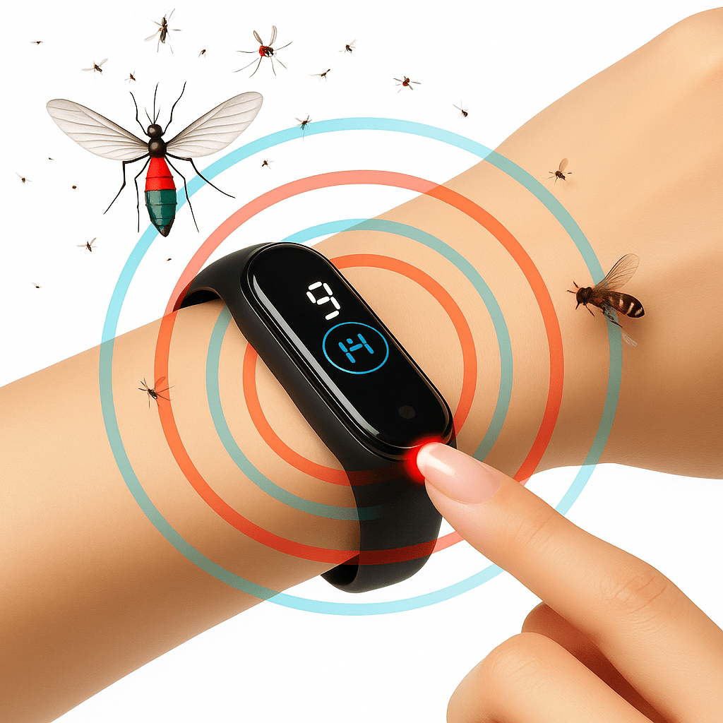 Szúnyogriasztó Kinetic Molekuláris Okos Karkötő 1+1 Ingyen - | Cyber Bazaar