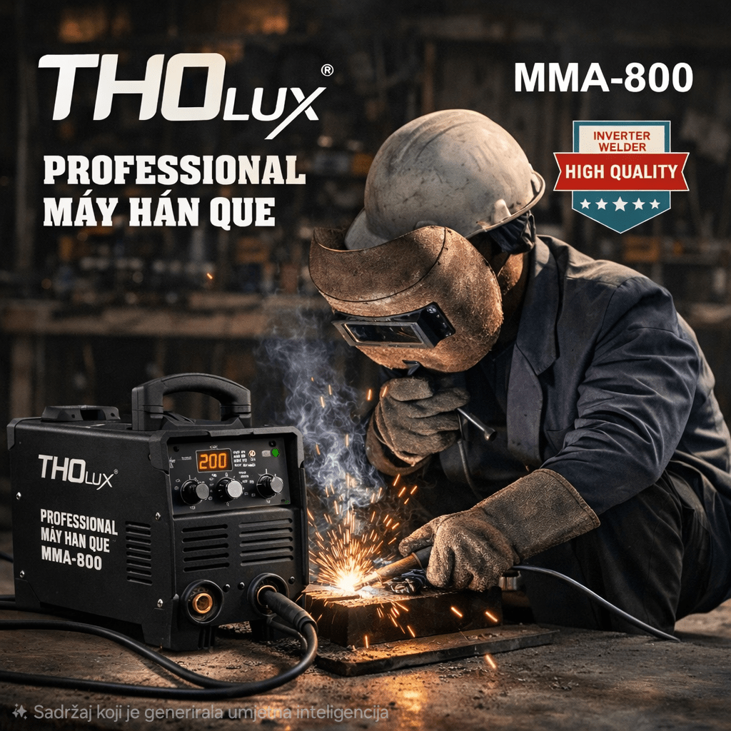 THOLUX MMA - 800 inverteres hegesztőgép - | Cyber Bazaar