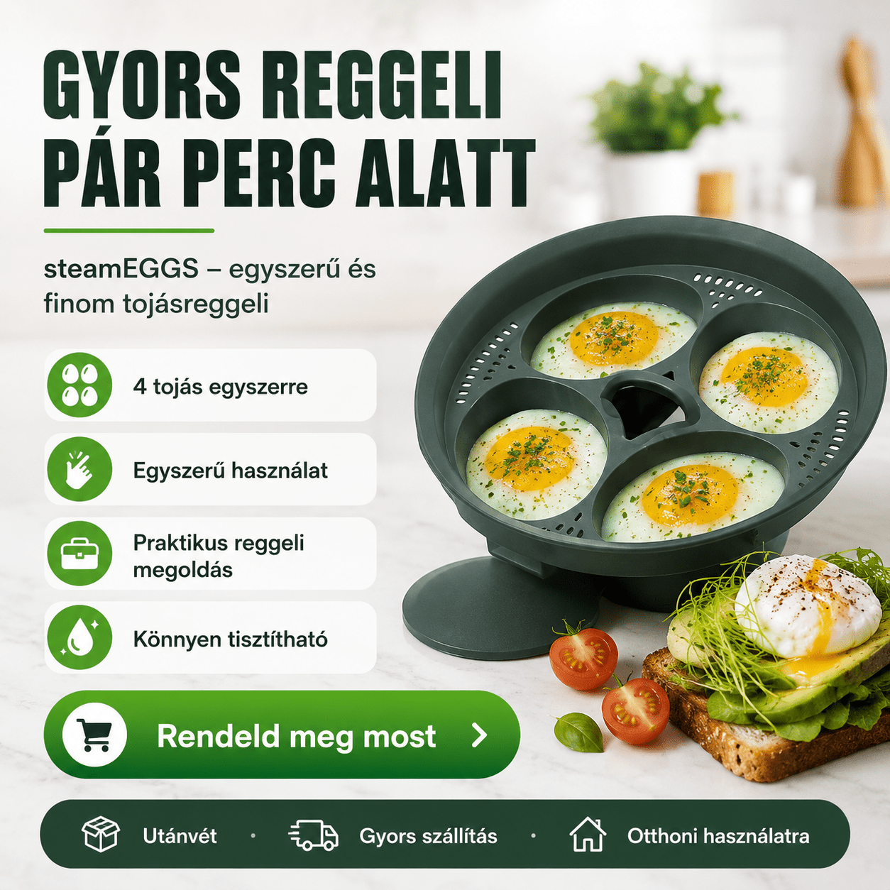 Tökéletes Tojás 5 perc Alatt - | Cyber Bazaar