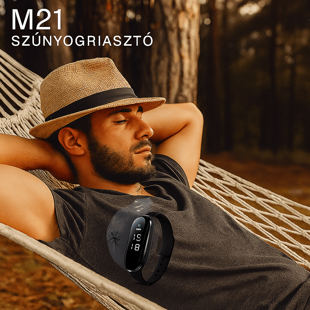 Ultrahangos Szúnyogriasztó Karkötő 1+1 Ingyen - | Cyber Bazaar