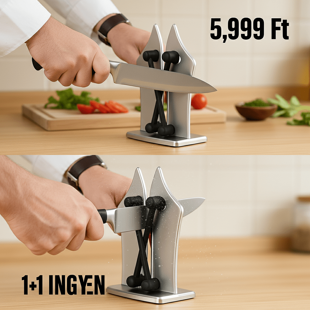 Univerzális rugós késélező 1+1 Ingyen - | Cyber Bazaar