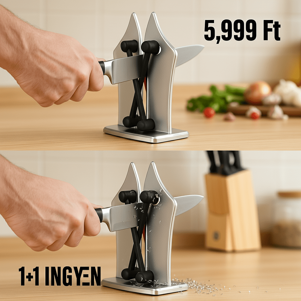 Univerzális rugós késélező 1+1 Ingyen - | Cyber Bazaar