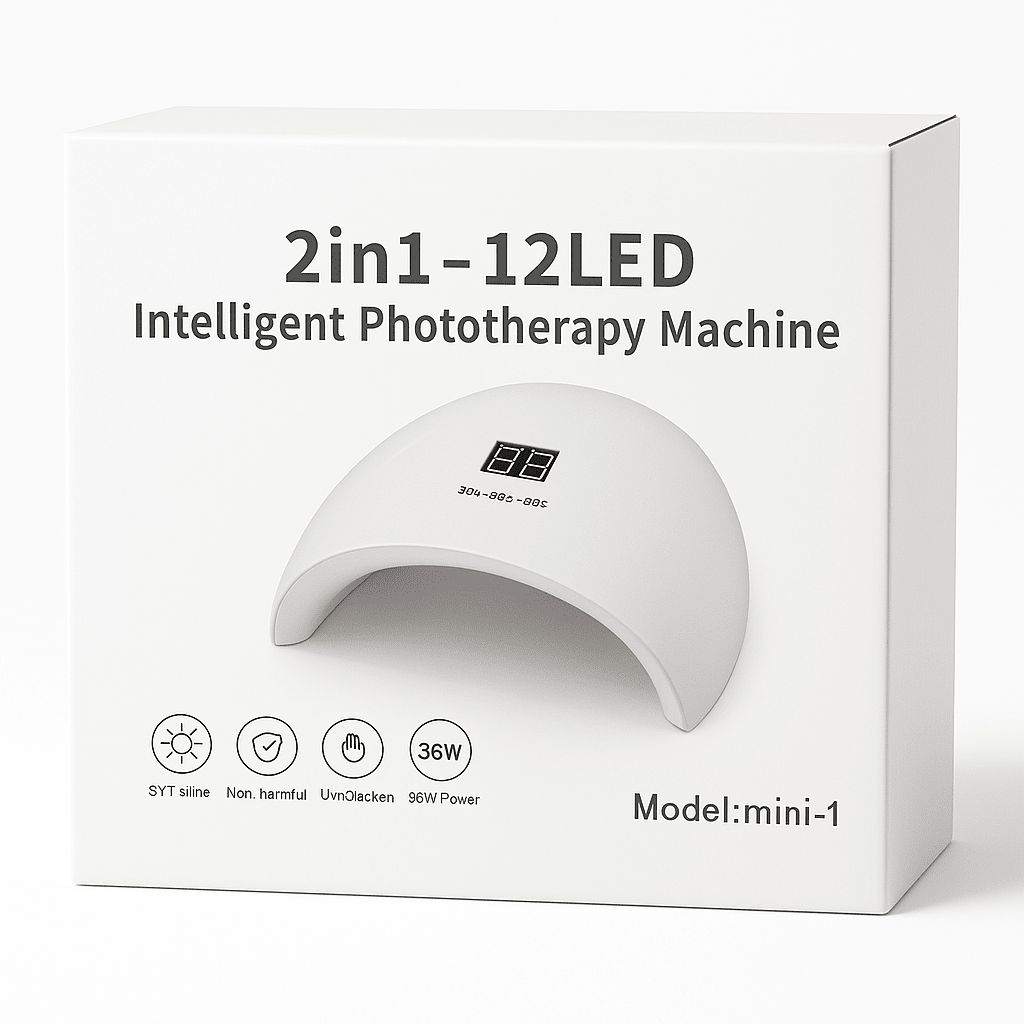 UV - mini LED/UV Körömlámpa 1+1 Ingyen - | Cyber Bazaar