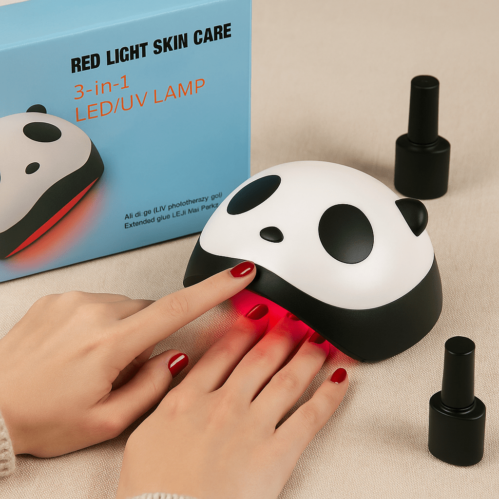 UV - PANDA LED/UV Körömlámpa 1+1 Ingyen - | Cyber Bazaar