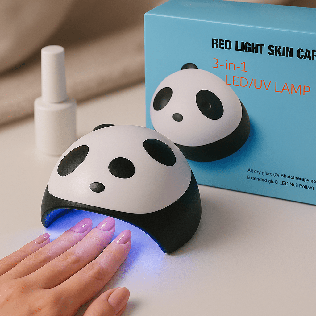 UV - PANDA LED/UV Körömlámpa 1+1 Ingyen - | Cyber Bazaar