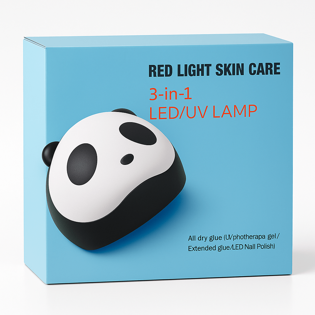 UV - PANDA LED/UV Körömlámpa 1+1 Ingyen - | Cyber Bazaar