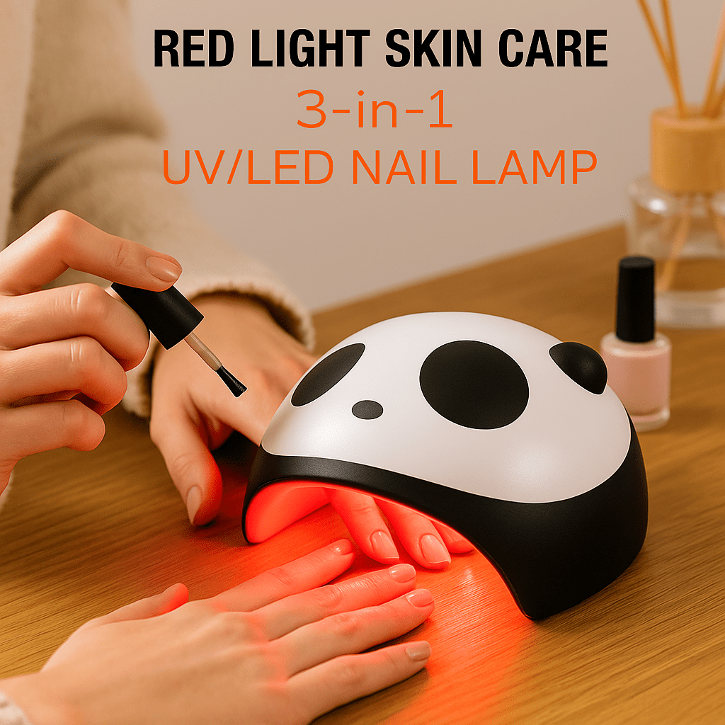 UV - PANDA LED/UV Körömlámpa 1+1 Ingyen - | Cyber Bazaar