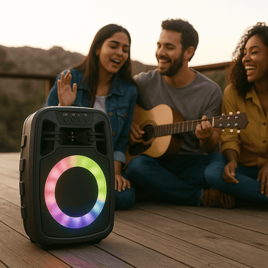 Vezeték Nélküli Bluetooth Hordozható Hangszóró - | Cyber Bazaar