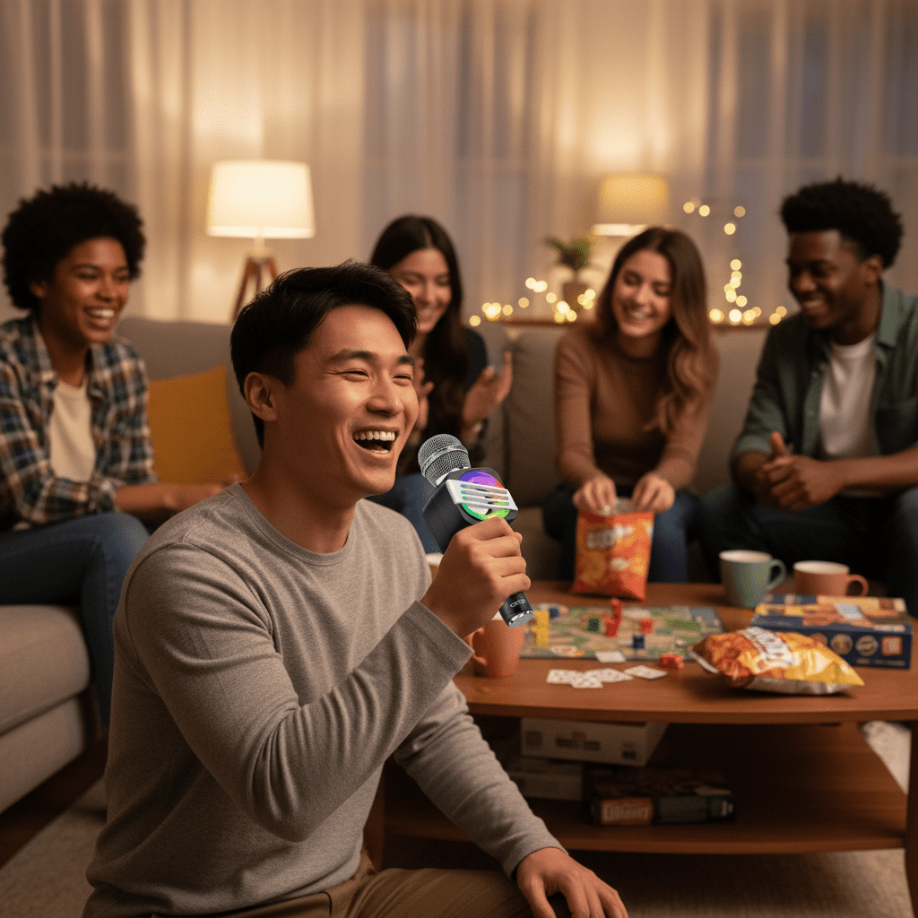 Vezeték Nélküli Karaoke Mikrofon - | Cyber Bazaar