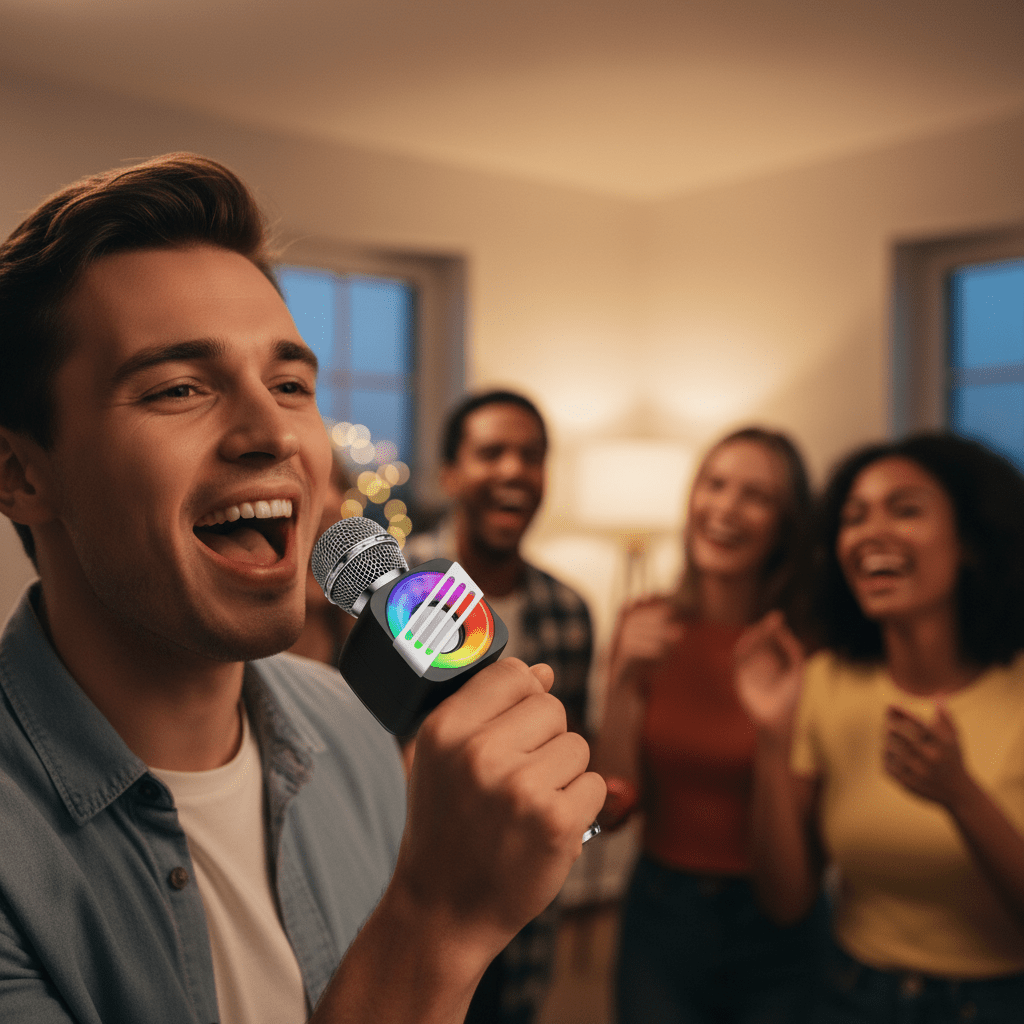 Vezeték Nélküli Karaoke Mikrofon - | Cyber Bazaar