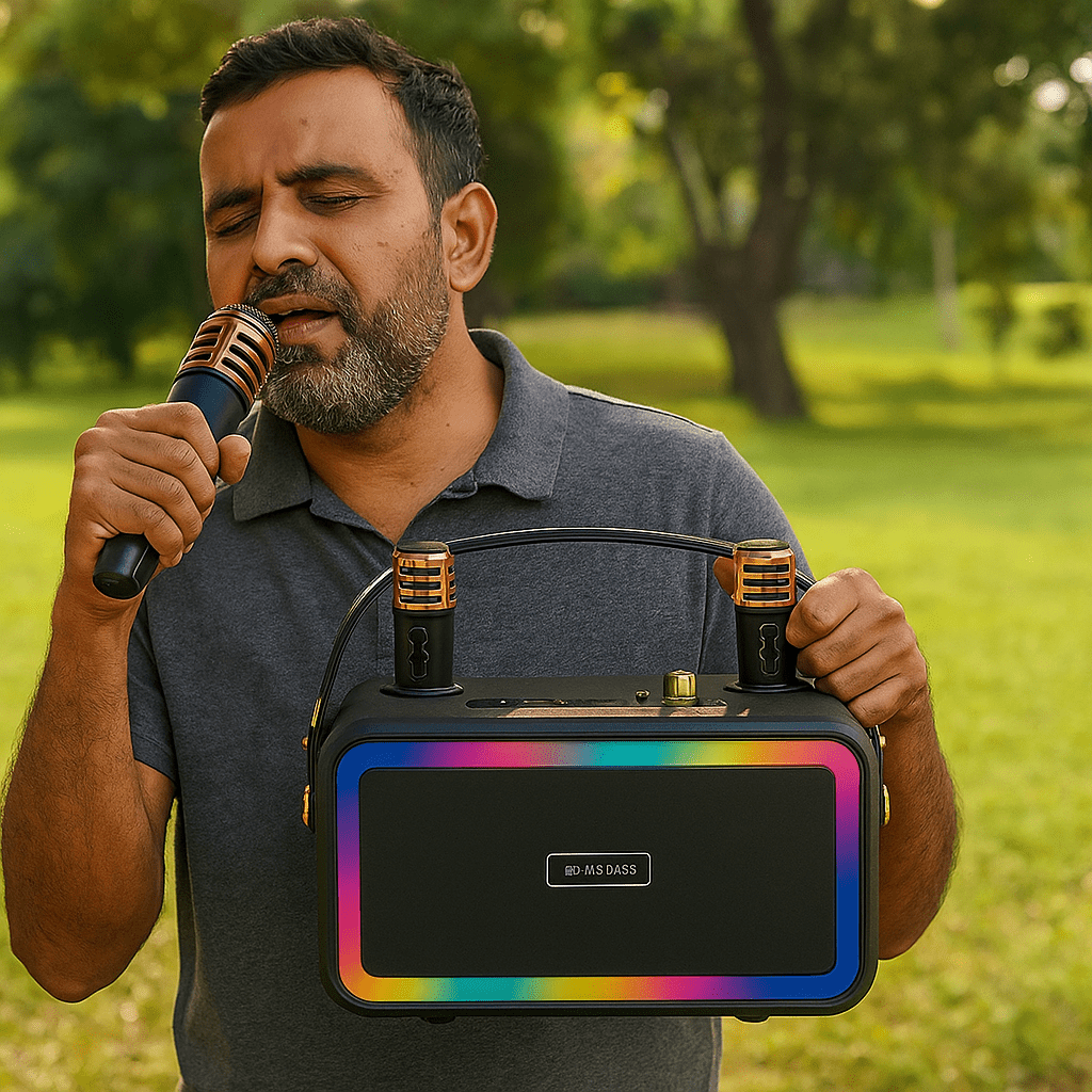 Vezeték Nélküli Karaoke Party Hangfal - | Cyber Bazaar