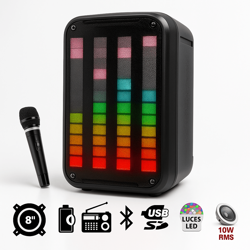 Vezeték nélküli Party Bluetooth Hangszóró - | Cyber Bazaar