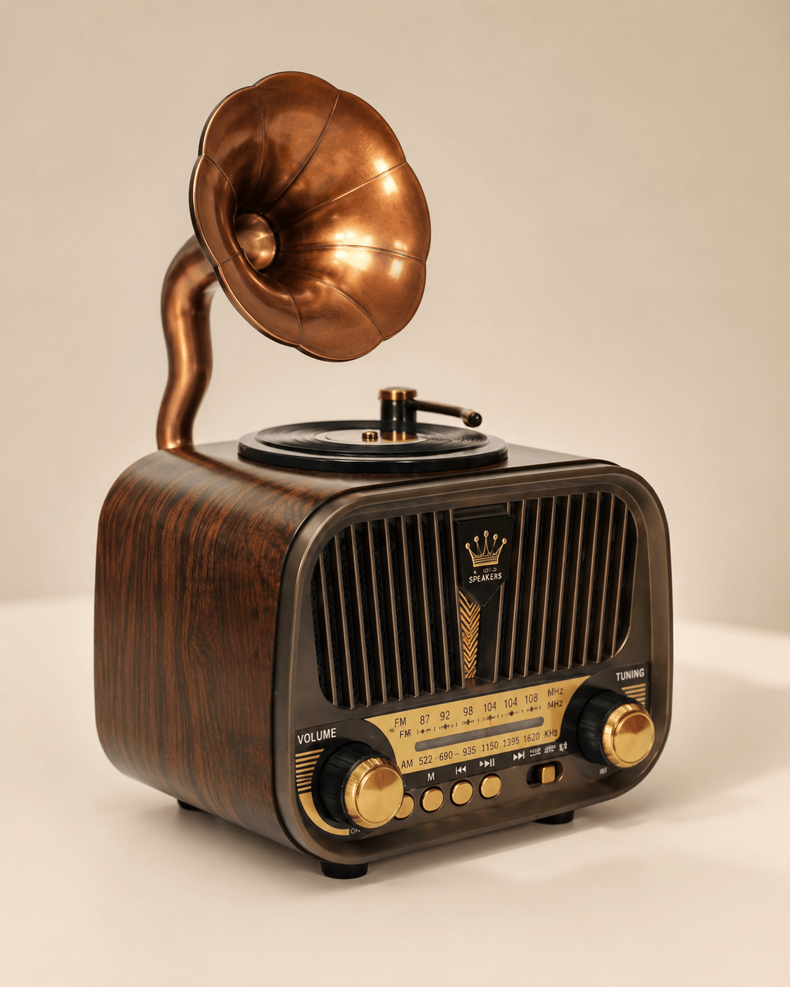 Vintage Bluetooth Hangszóró és Rádió - | Cyber Bazaar